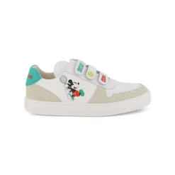 X Disney Printed Leather Sneakers
